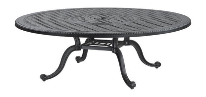 Gensun Grand Terrace 54" Round Chat Table in Desert Bronze