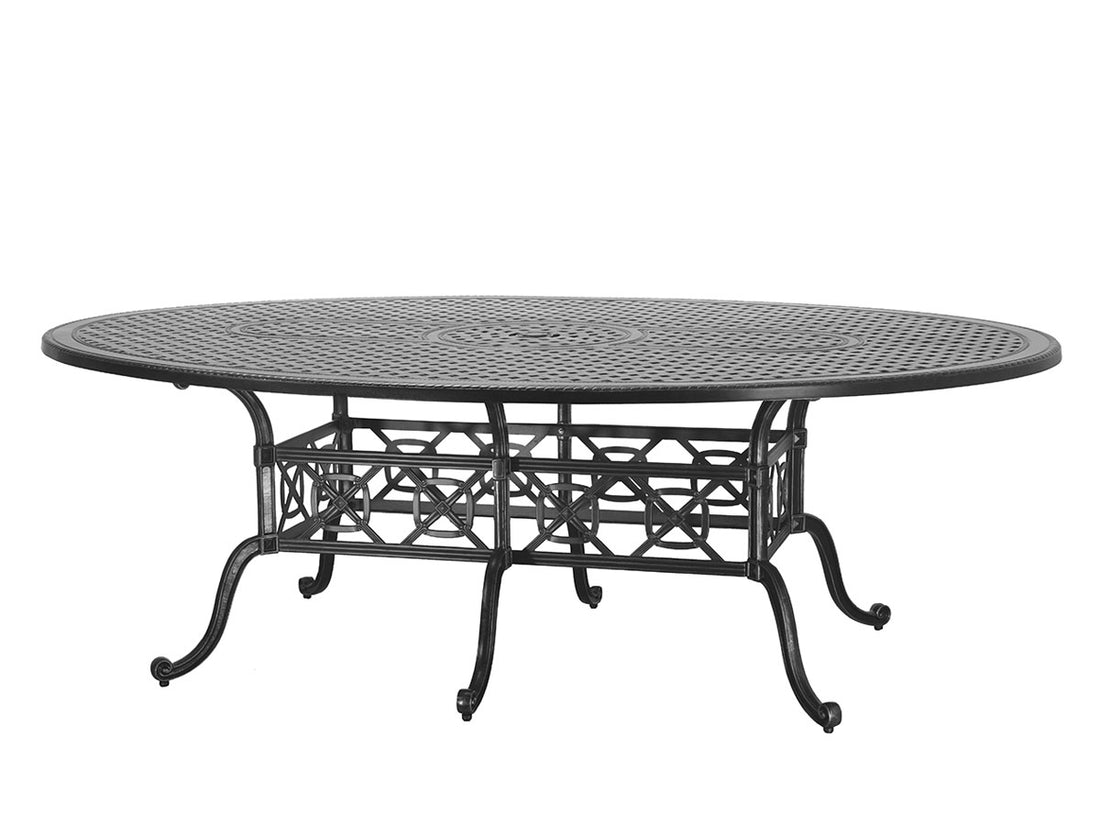 Gensun Grand Terrace 72" x 102" Geo Balcony/Gathering Table in Desert Bronze