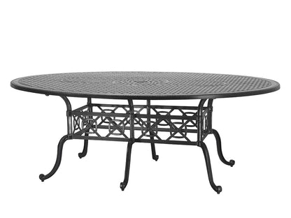 Gensun Grand Terrace 72" x 102" Geo Bar Table in Desert Bronze