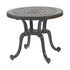 Gensun Grand Terrace 26" Round End Table in Desert Bronze