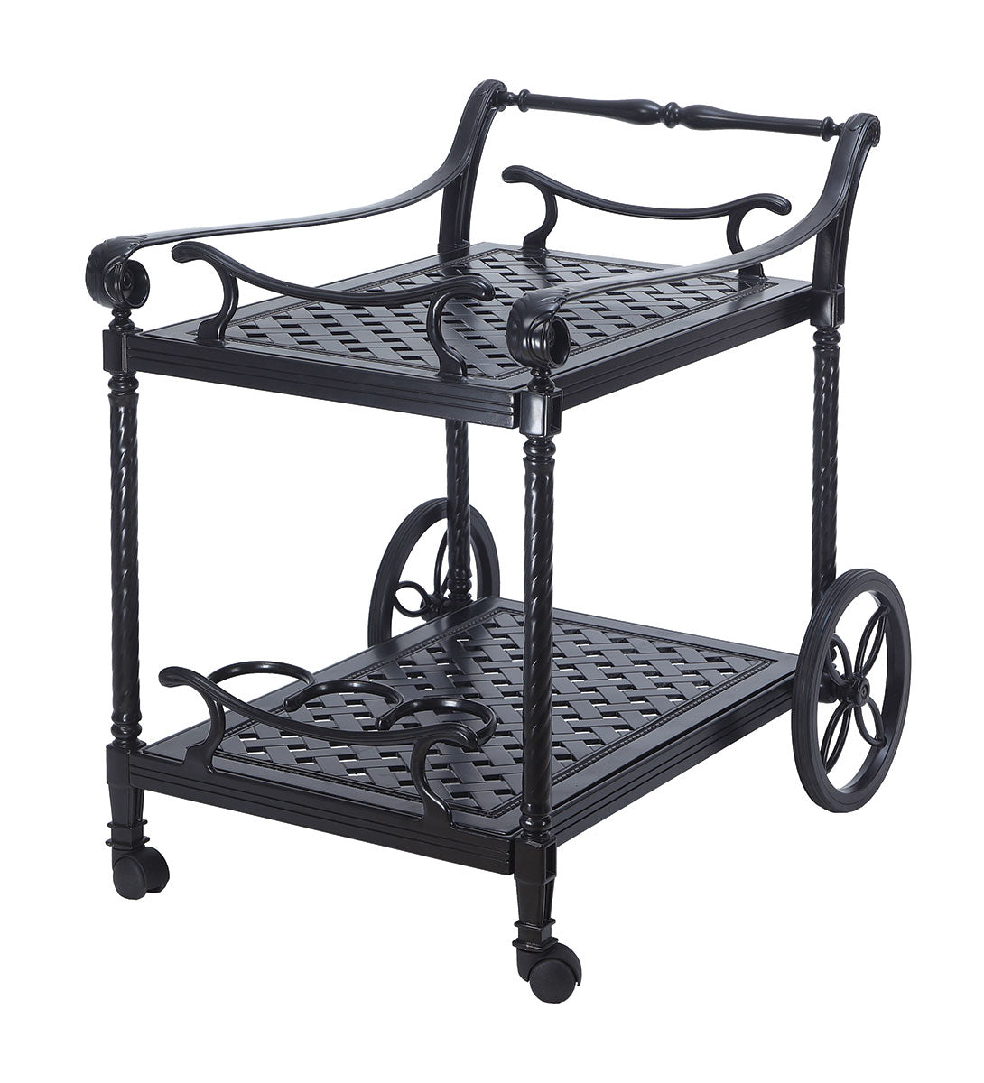 Gensun Grand Terrace Serving Cart (Welded) in Desert Bronze