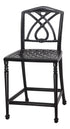 Gensun Terrace Cushion Stationary Bar Stool w/o Arms (Welded) in Vintage