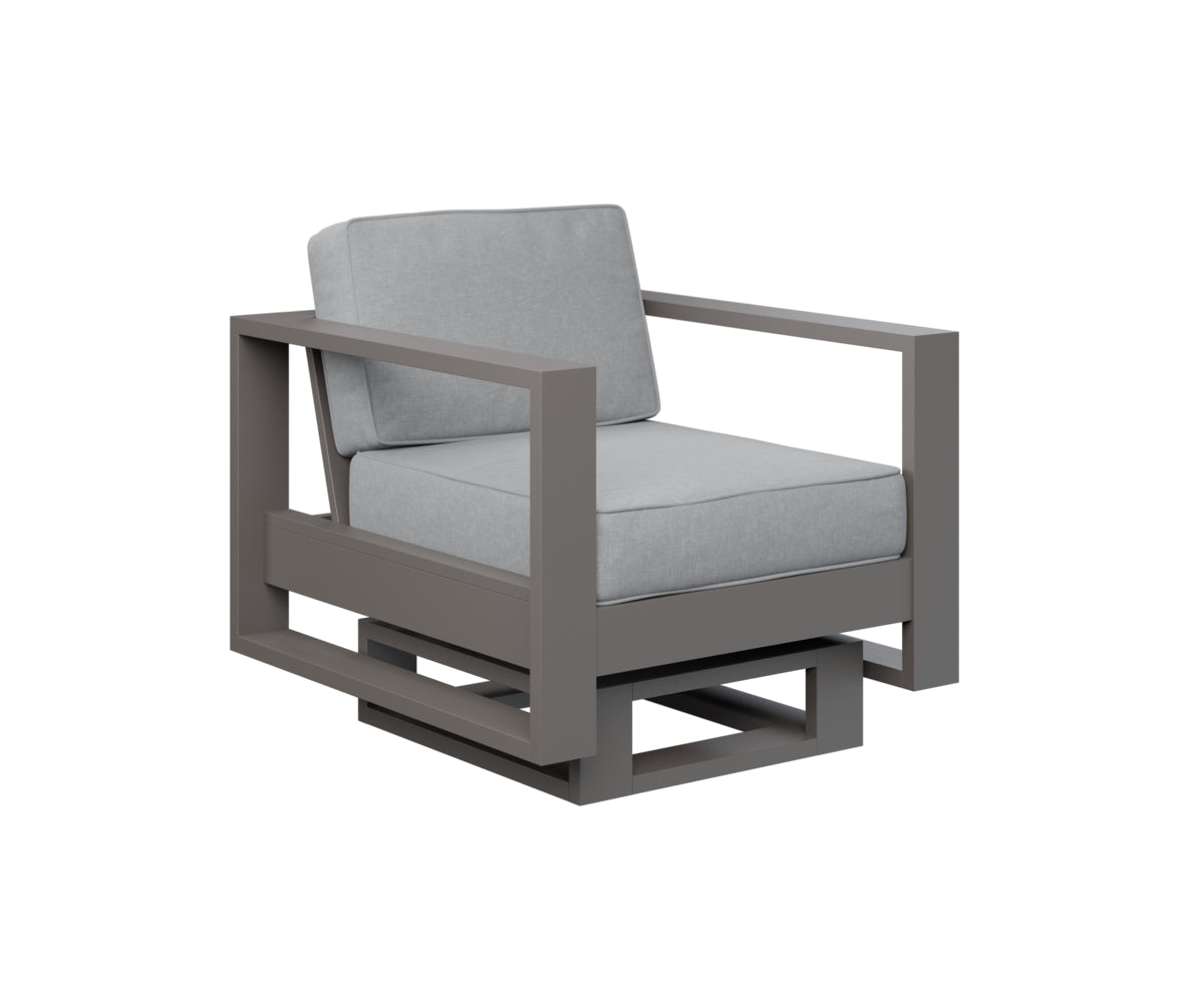 Berlin Gardens Nordic Club Rocker in Graphite