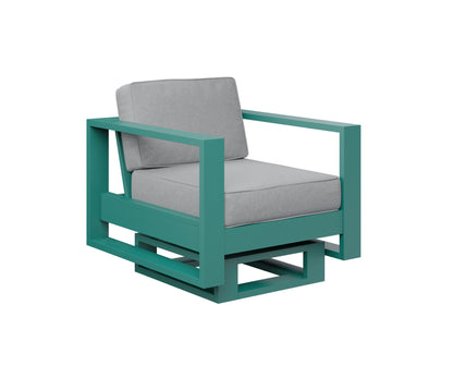Berlin Gardens Nordic Club Rocker in Teal