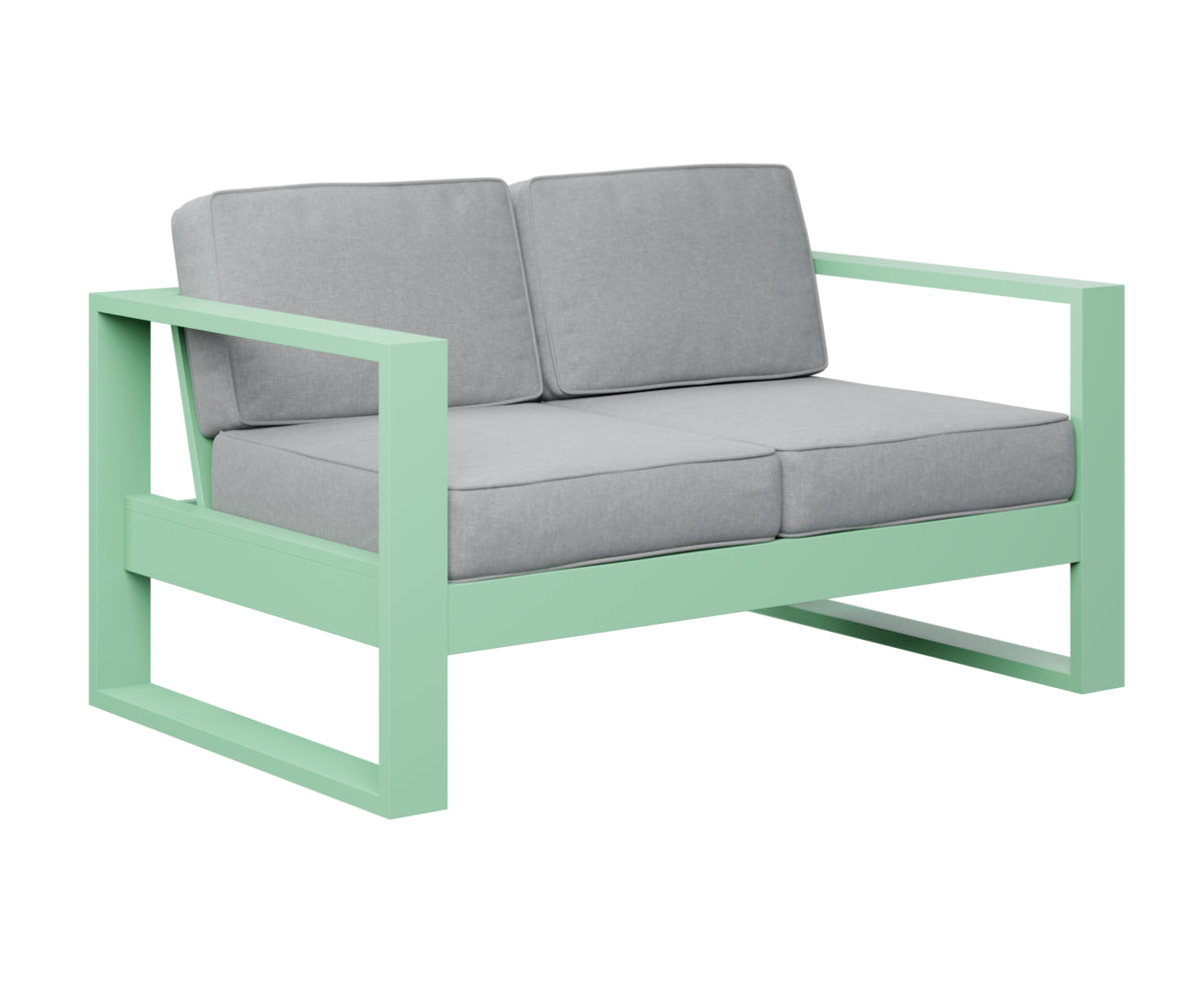 Berlin Gardens Nordic Loveseat in Mint