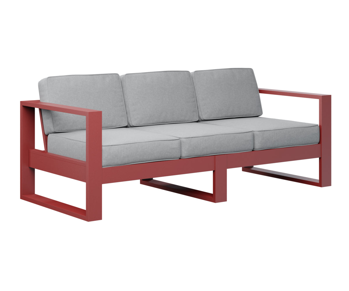 Berlin Gardens Nordic Sofa in Red