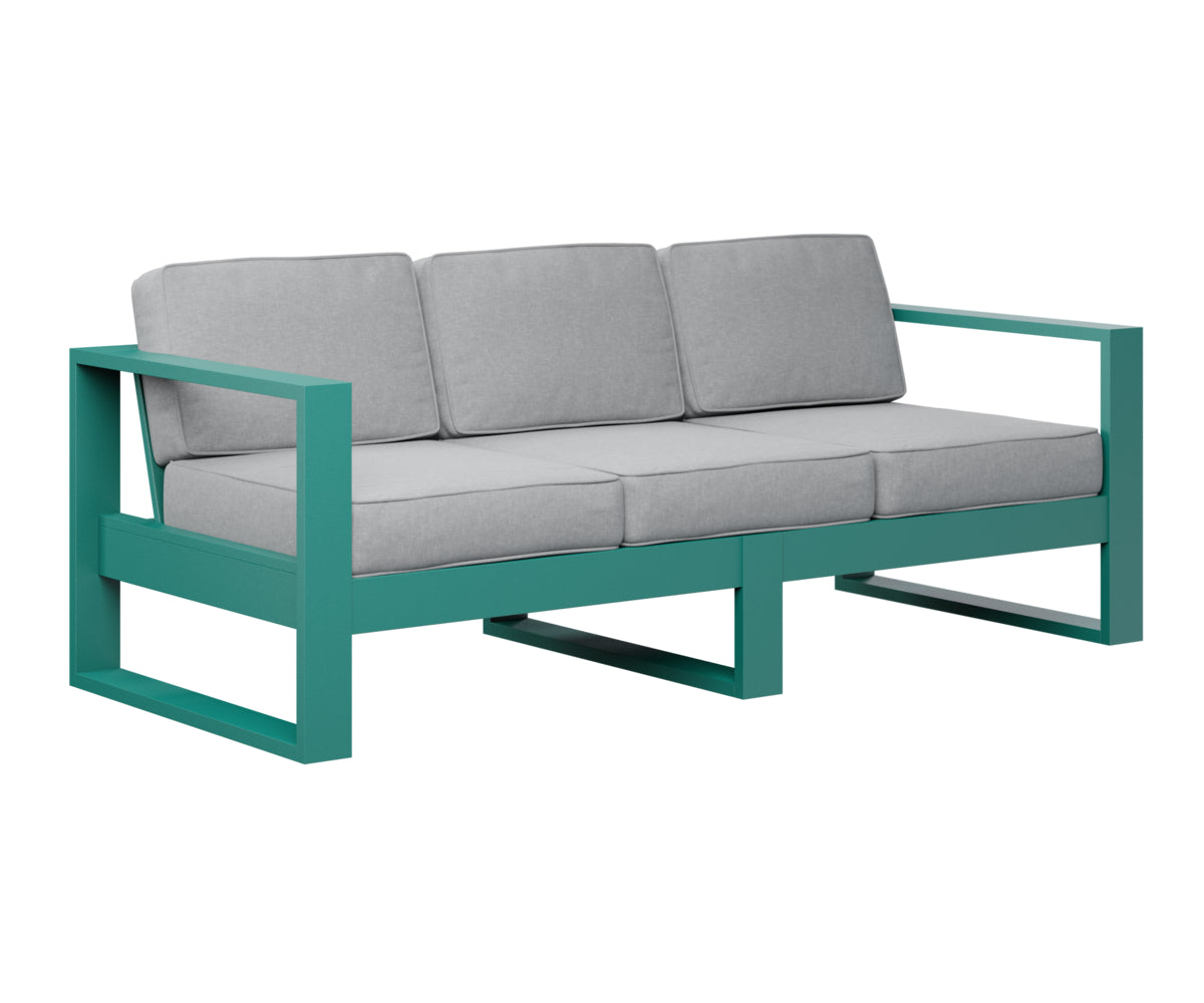 Berlin Gardens Nordic Sofa in Teal