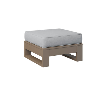 Berlin Gardens Nordic Ottoman in Clay