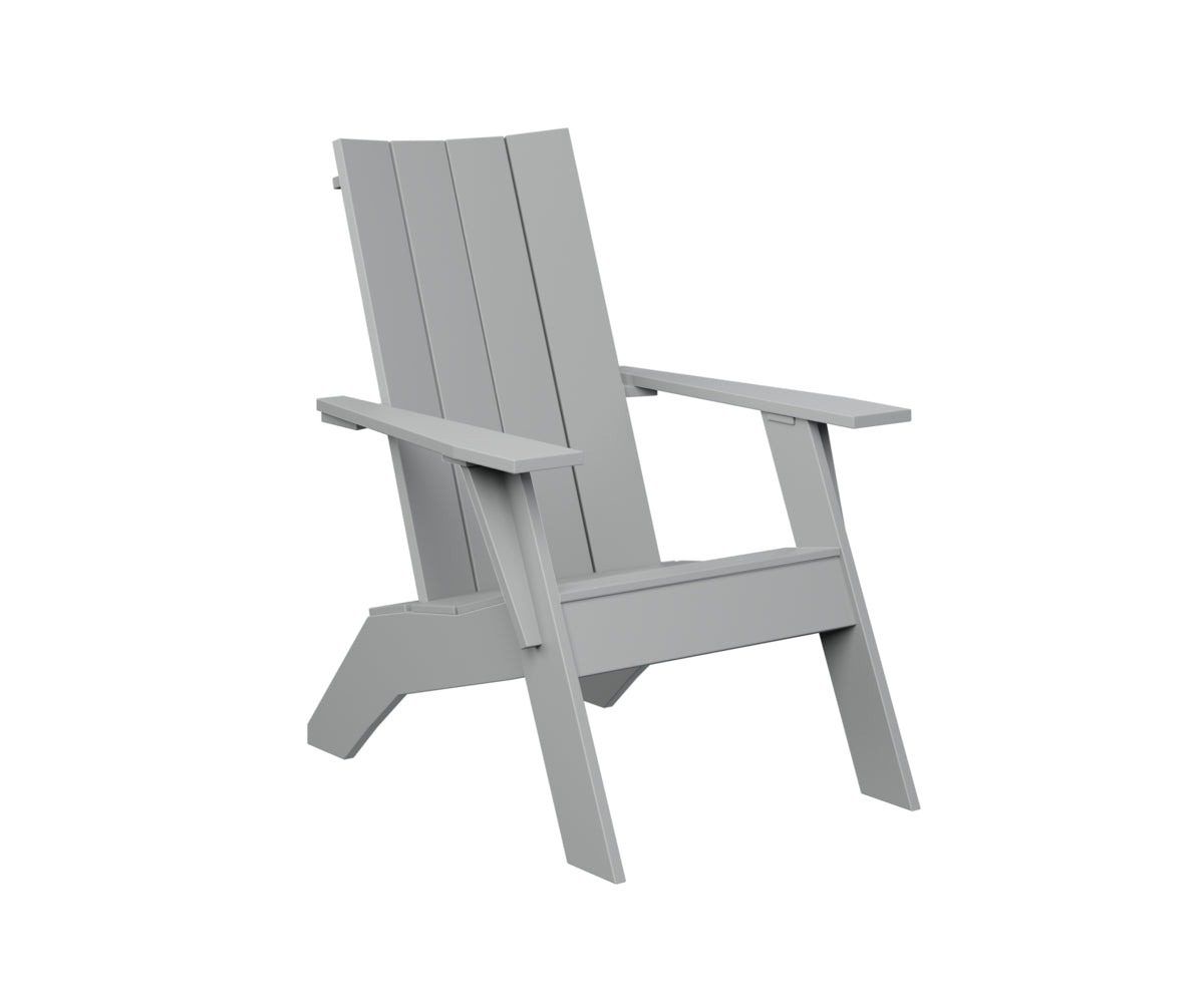 Berlin Gardens Nordic Adirondack Chair in Fog
