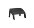 Berlin Gardens Nordic Adirondack Footstool in Black