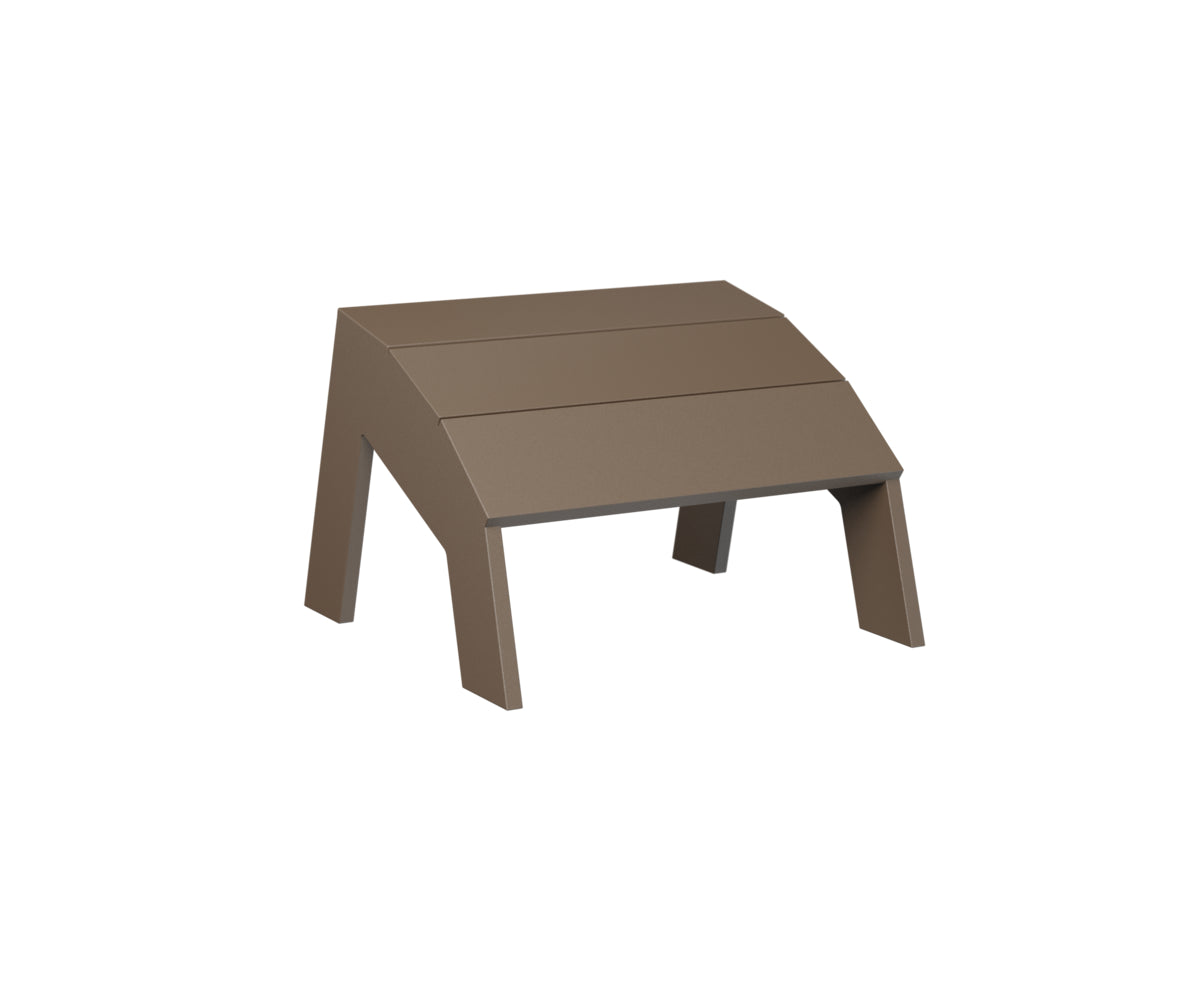 Berlin Gardens Nordic Adirondack Footstool in Clay