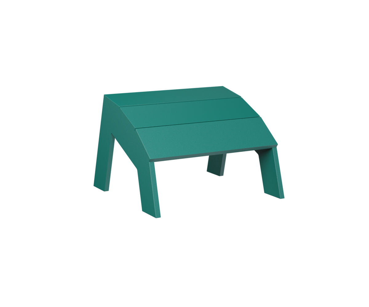 Berlin Gardens Nordic Adirondack Footstool in Teal