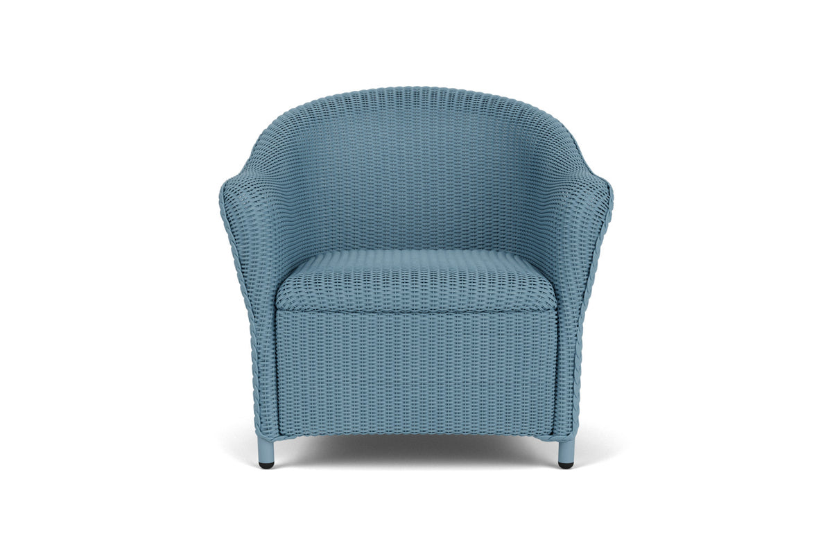 Lloyd Flanders Reflections Lounge Chair with Padded Seat in Stillwater