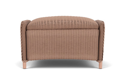Lloyd Flanders Reflections Ottoman, Padded in Rosewood
