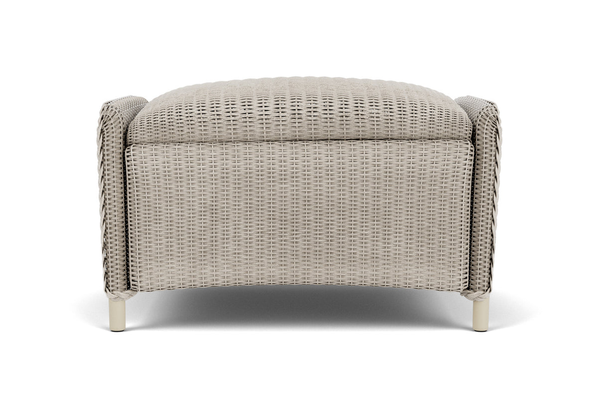 Lloyd Flanders Reflections Ottoman, Padded in Linen