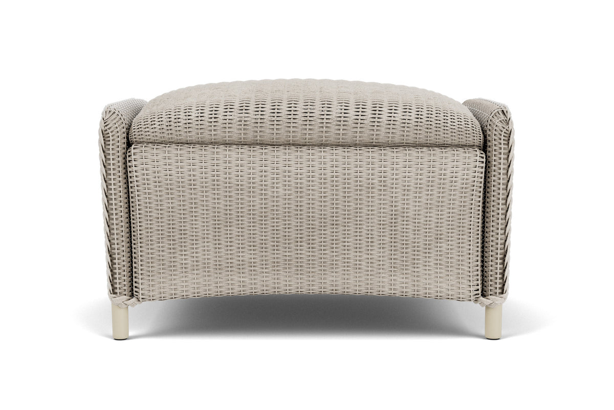 Lloyd Flanders Reflections Ottoman, Padded in Linen, view 7