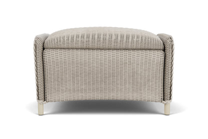 Lloyd Flanders Reflections Ottoman, Padded in Linen, view 7