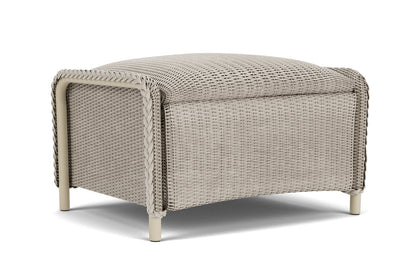Lloyd Flanders Reflections Ottoman, Padded in Linen, view 2