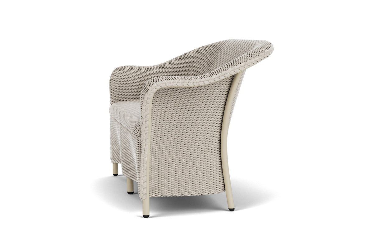 Lloyd Flanders Reflections Loveseat with Padded Seat in Linen, view 9