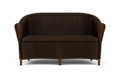 Lloyd Flanders Reflections Loveseat with Padded Seat in Mink