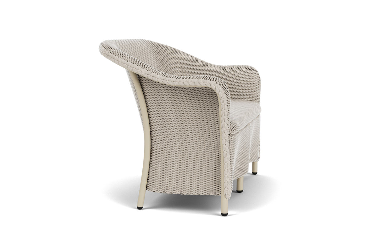 Lloyd Flanders Reflections Loveseat with Padded Seat in Linen, view 4