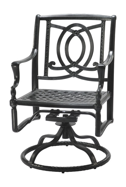 Gensun Bel Air Swivel Rocker in Midnight Gold