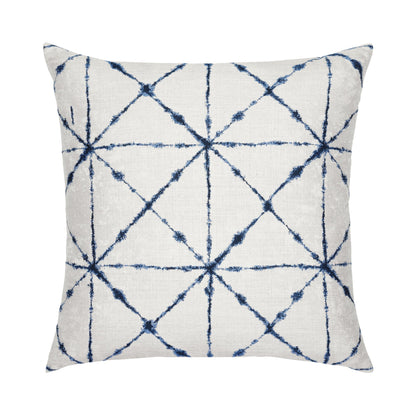 Elaine Smith Trilogy Indigo outdoor pillow, navy - view 3