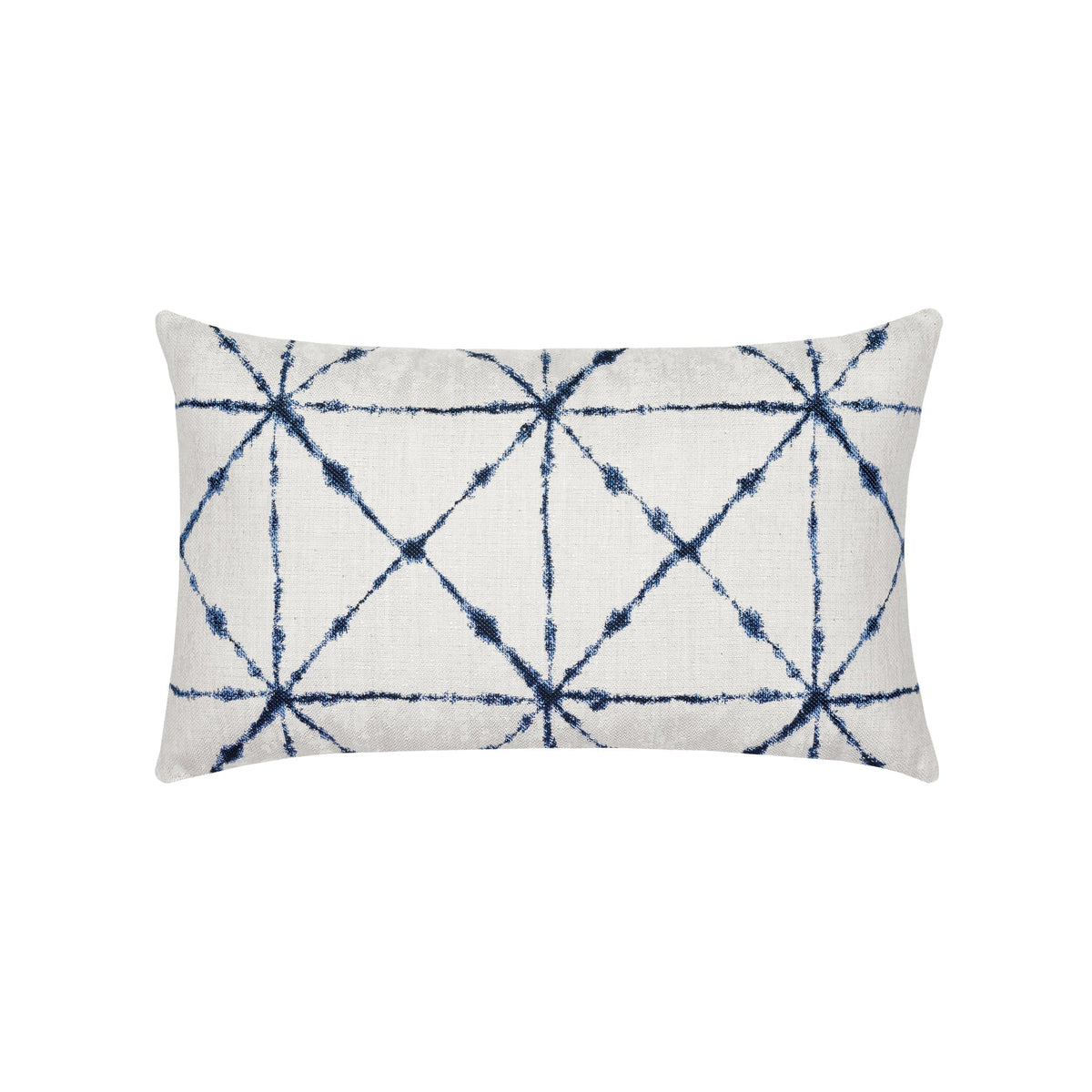 Elaine Smith Trilogy Indigo outdoor pillow, navy