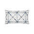 Elaine Smith Trilogy Indigo outdoor pillow, navy