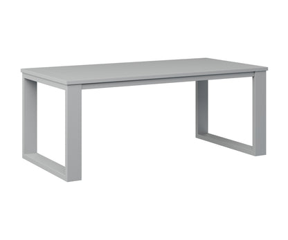 Berlin Gardens Nordic Rectangular Coffee Table in Fog