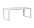 Berlin Gardens Nordic Rectangular Coffee Table in White