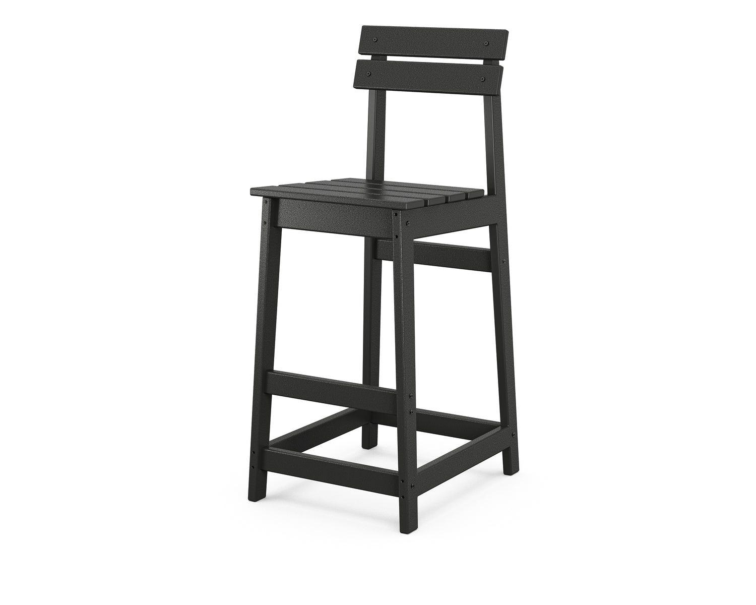 POLYWOOD Modern Studio Plaza Bar Chair