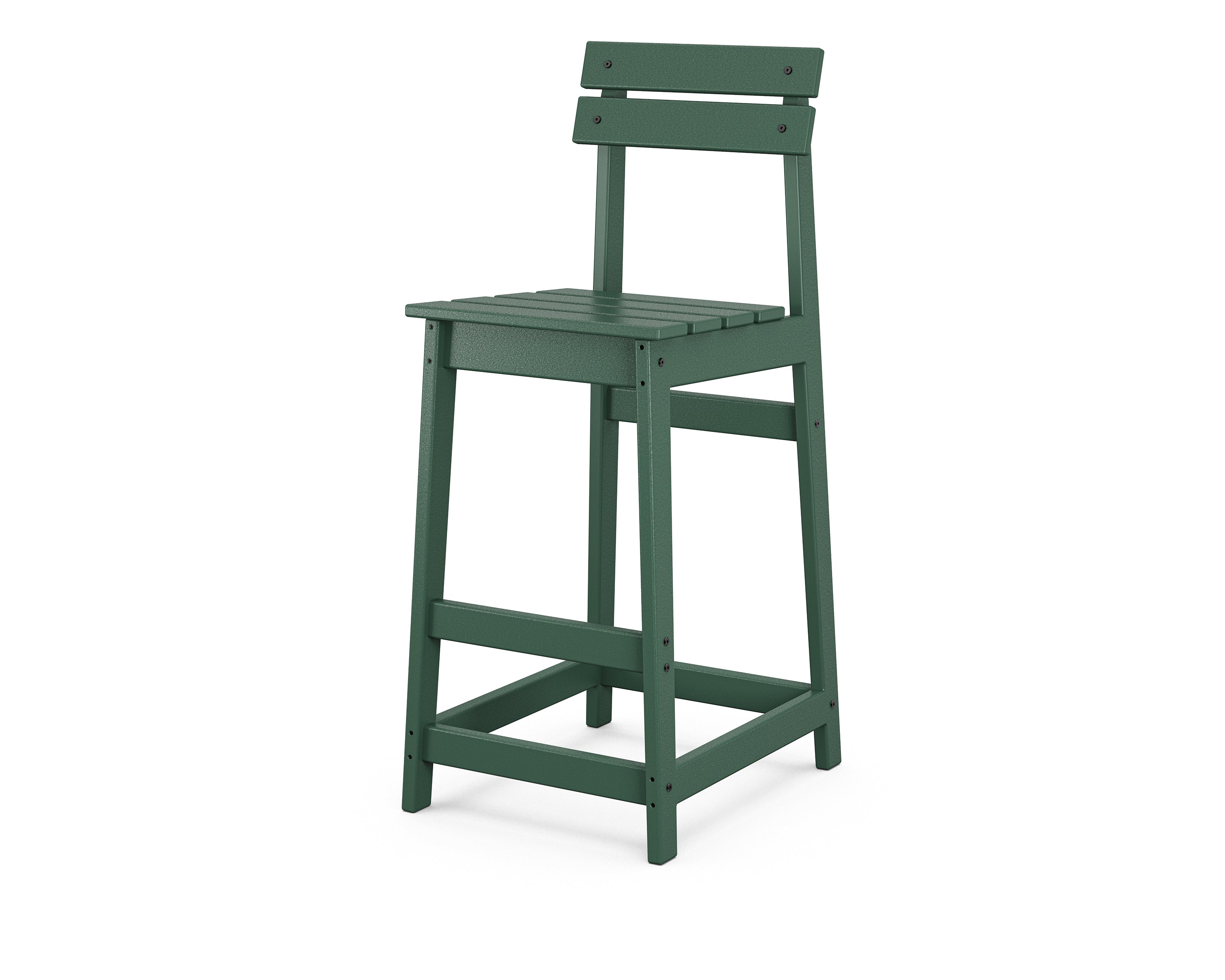 POLYWOOD Modern Studio Plaza Bar Chair