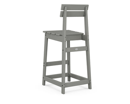 POLYWOOD Modern Studio Plaza Bar Chair