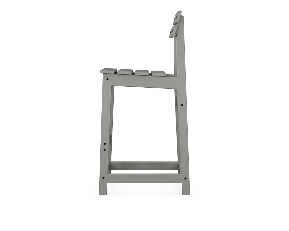 POLYWOOD Modern Studio Plaza Bar Chair