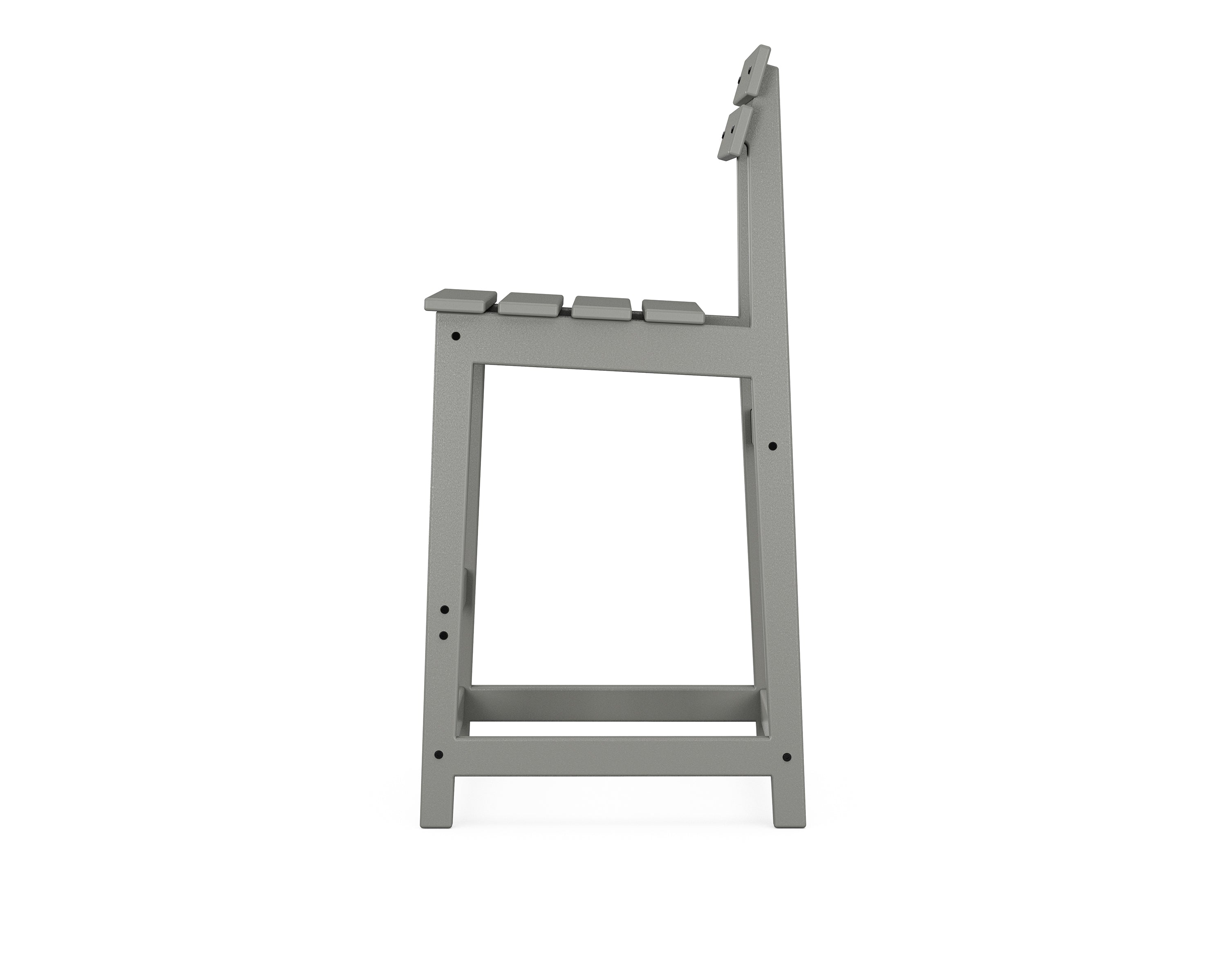 POLYWOOD Modern Studio Plaza Bar Chair