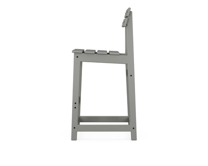 POLYWOOD Modern Studio Plaza Bar Chair
