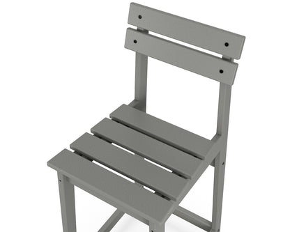 POLYWOOD Modern Studio Plaza Bar Chair