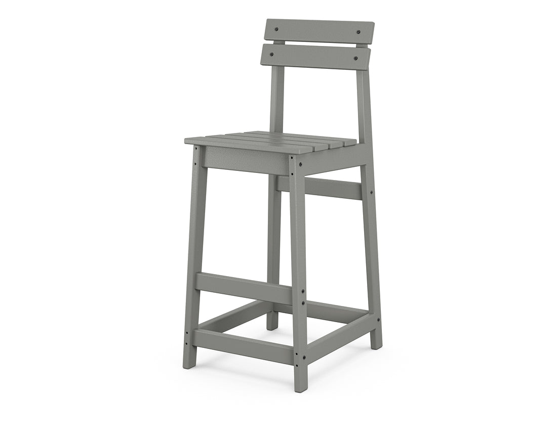 POLYWOOD Modern Studio Plaza Bar Chair