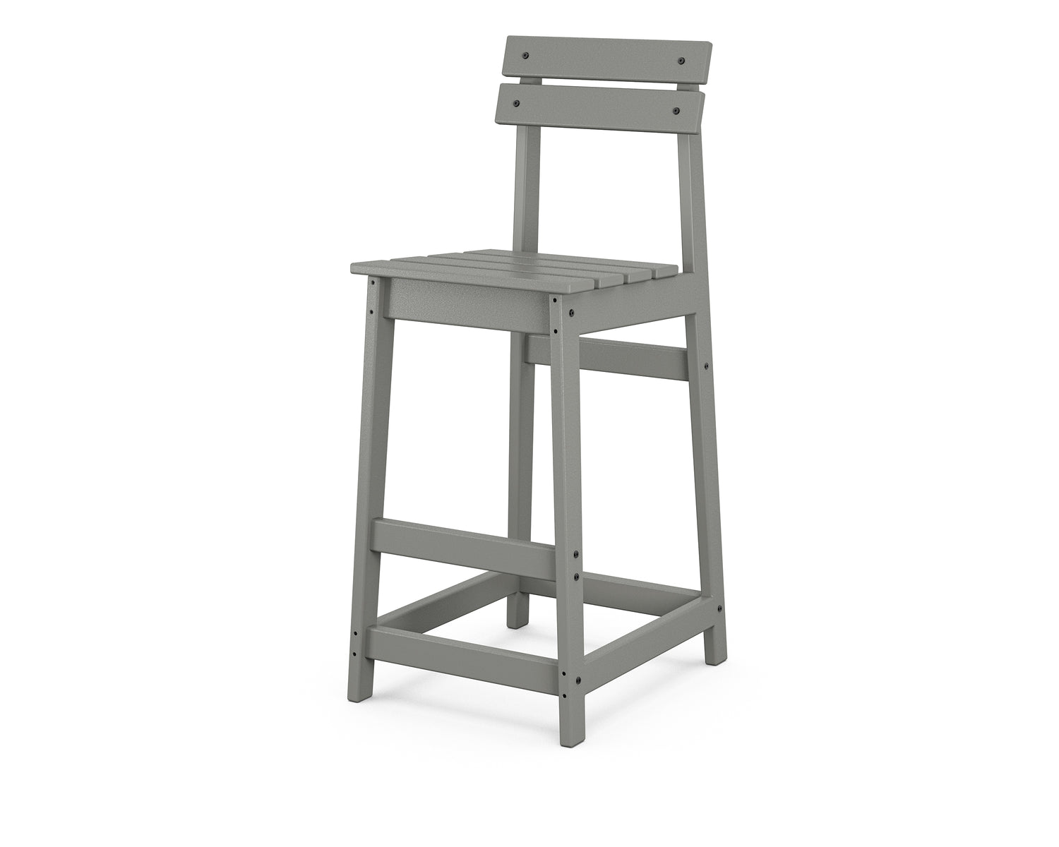 POLYWOOD Modern Studio Plaza Bar Chair