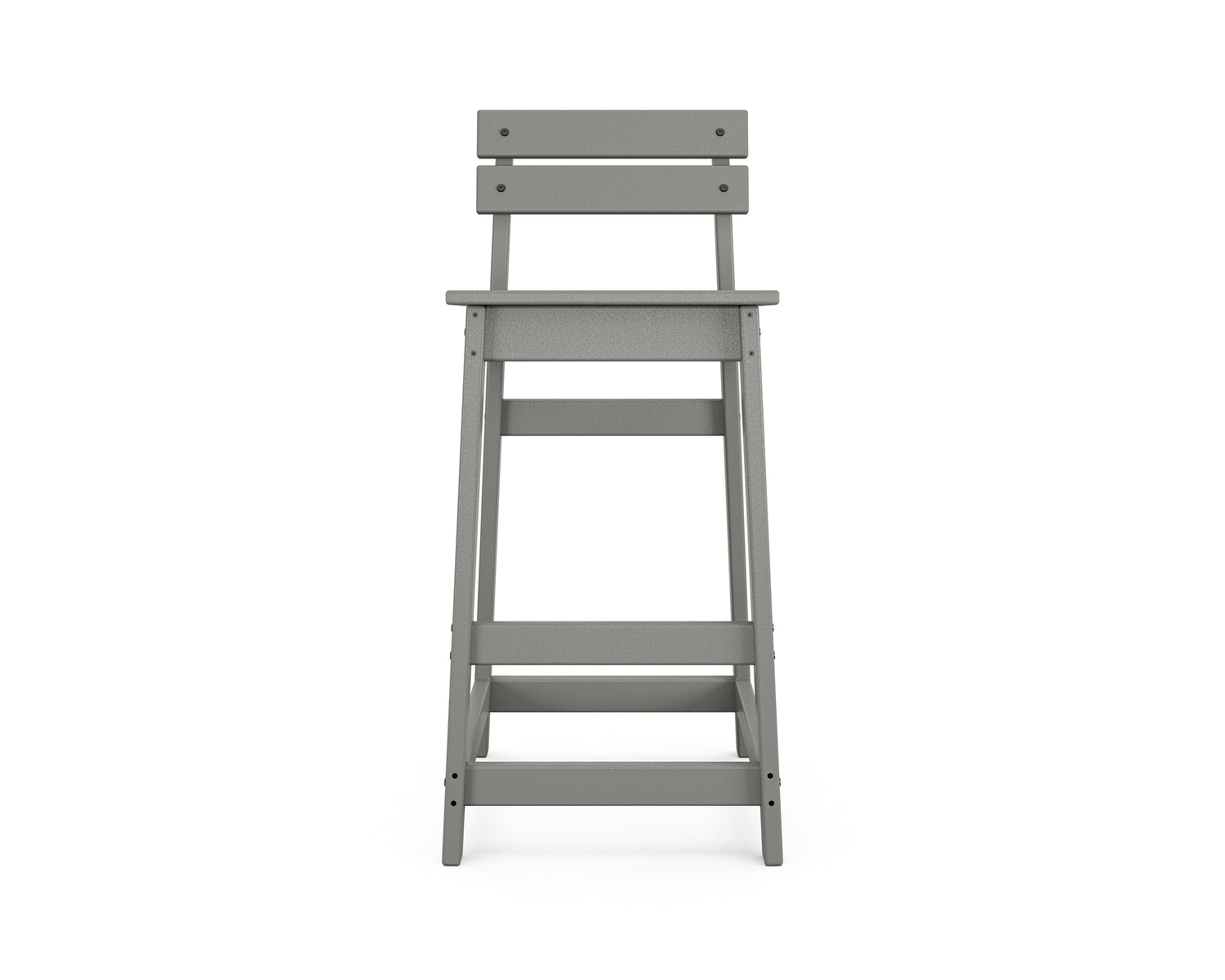 POLYWOOD Modern Studio Plaza Lowback Bar Chair
