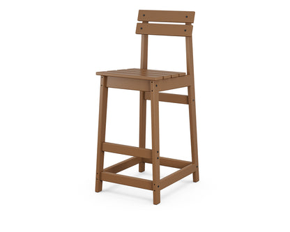 POLYWOOD Modern Studio Plaza Bar Chair