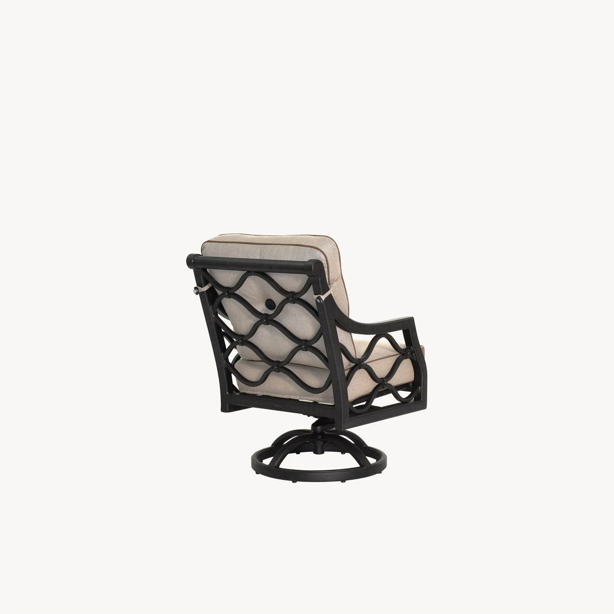 Castelle Villa Bianca Cushioned Swivel Rocker, view 3