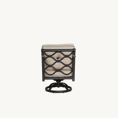 Castelle Villa Bianca Cushioned Swivel Rocker, view 5