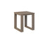 Berlin Gardens Nordic Square End Table in Clay