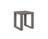 Berlin Gardens Nordic Square End Table in Graphite