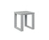 Berlin Gardens Nordic Square End Table in Fog