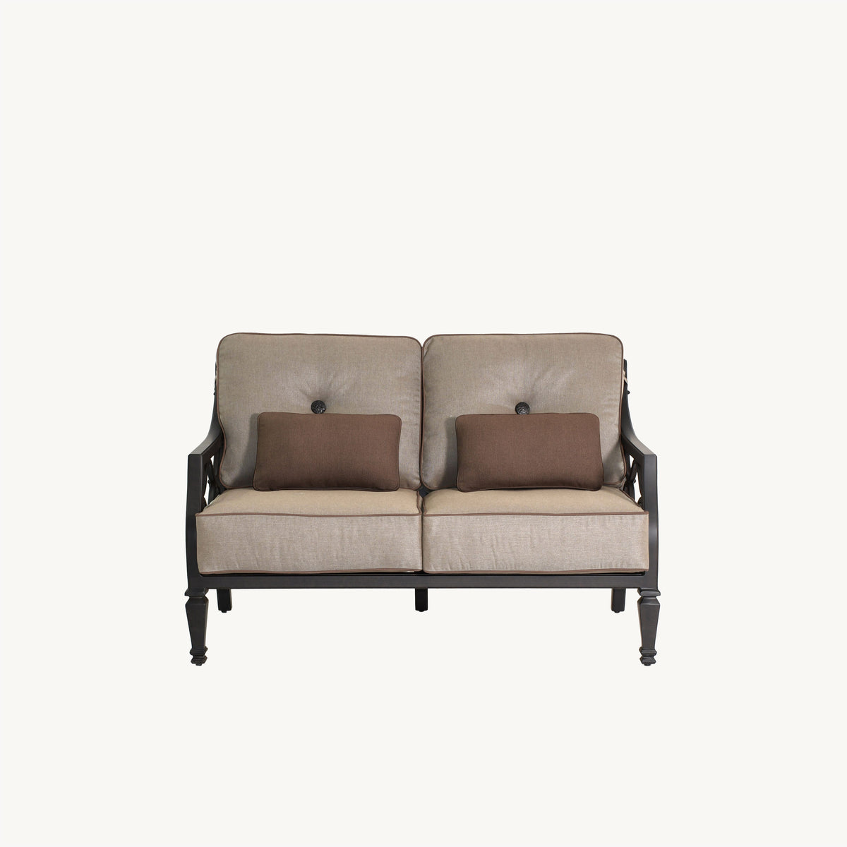 Castelle Villa Bianca Cushioned Loveseat, view 3