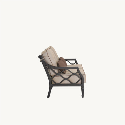 Castelle Villa Bianca Cushioned Loveseat, view 4