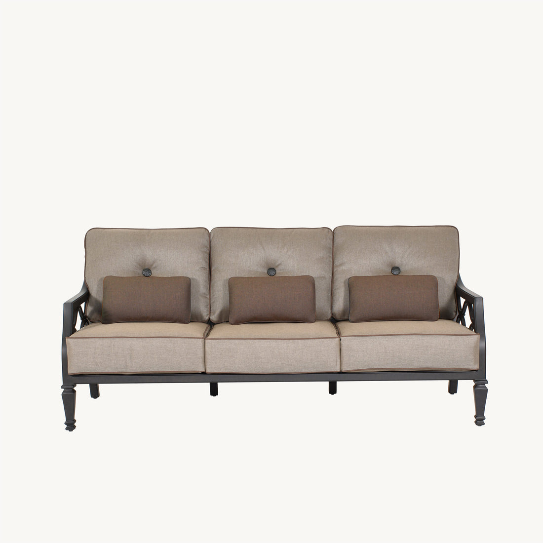 Castelle Villa Bianca Cushioned Sofa, view 2